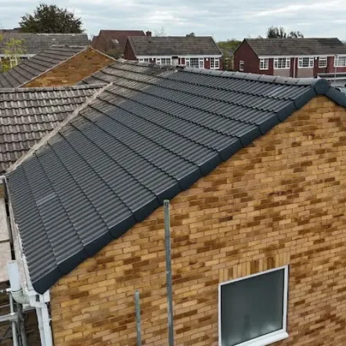 A recent roof job we completed in Mansfield