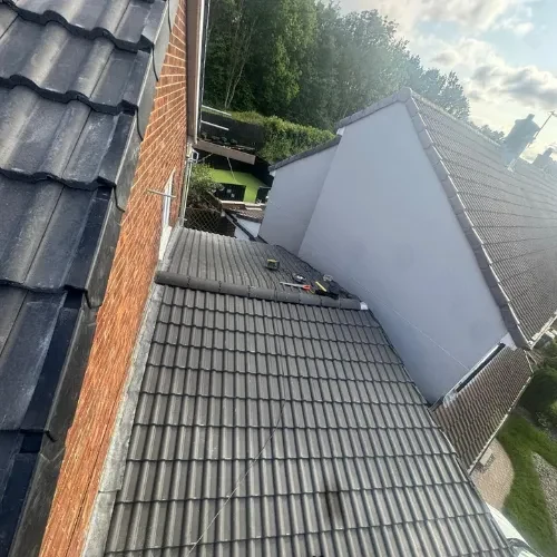Recent roof project completed in Mansfield
